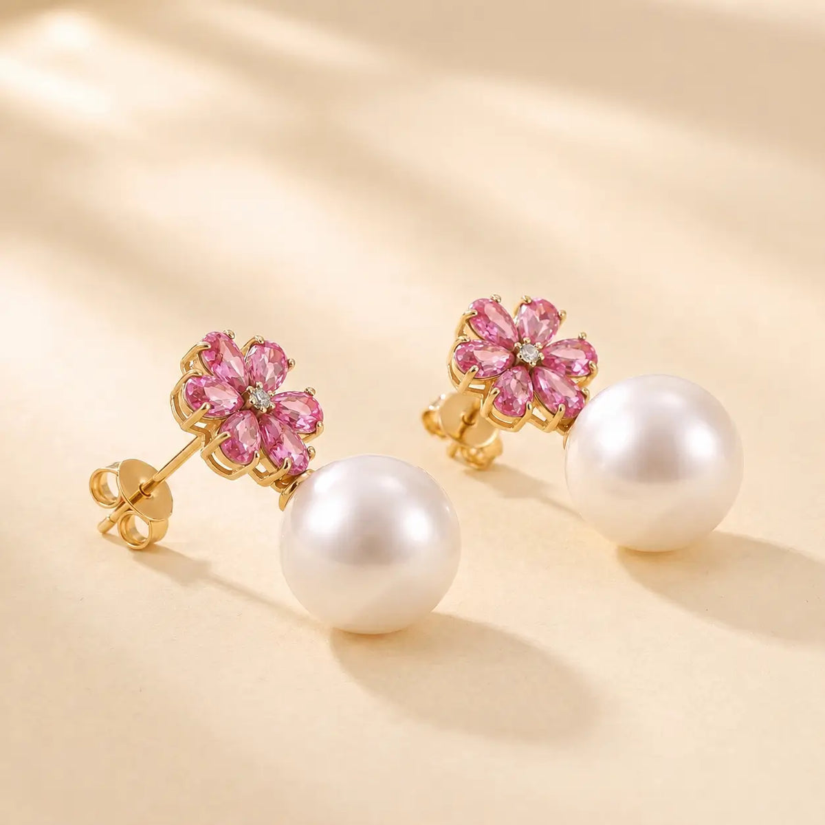Pink Tourmaline Diamond Pearl Convertible – Kai Fine Jewelry