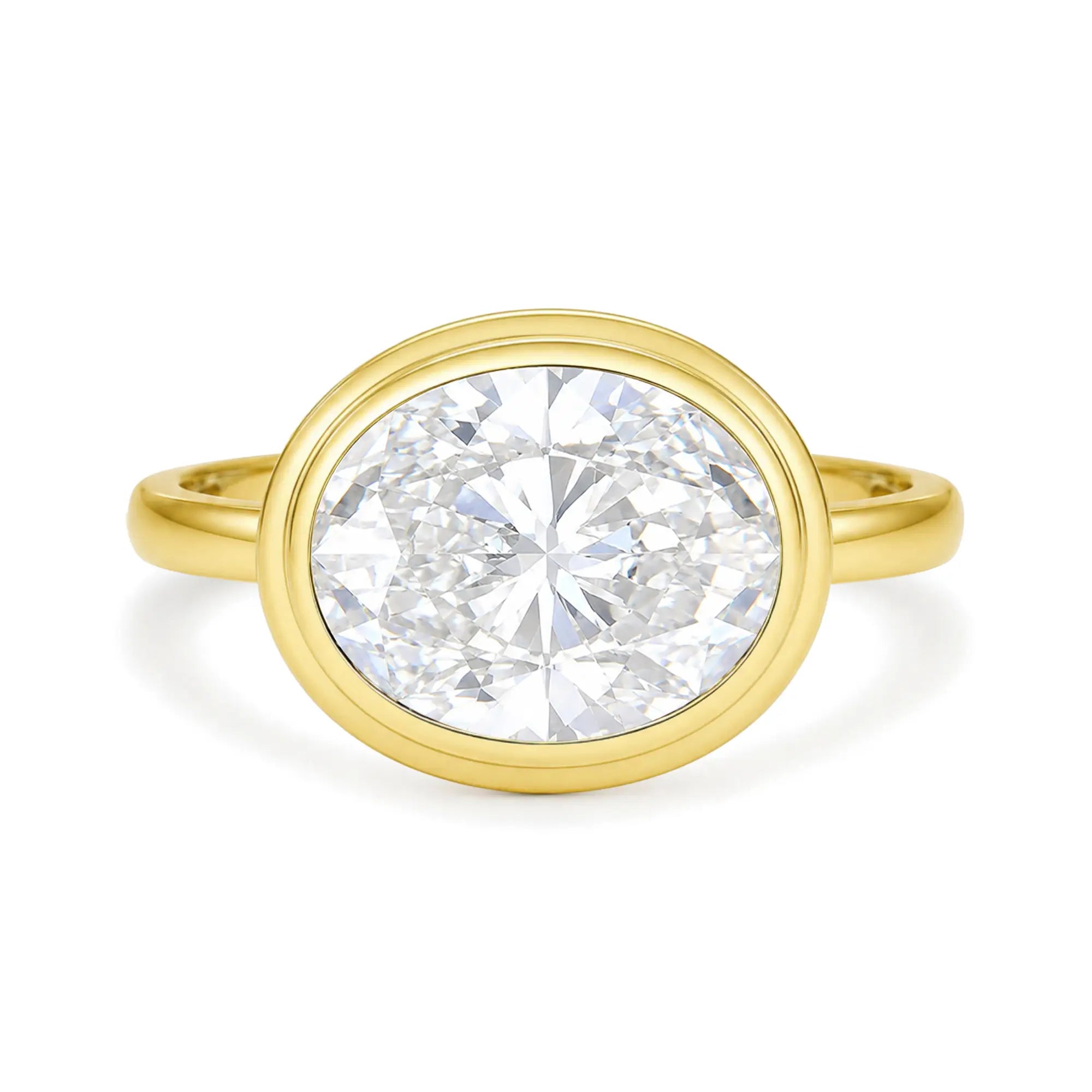 Bella Oval Lab Grown Diamond Ring