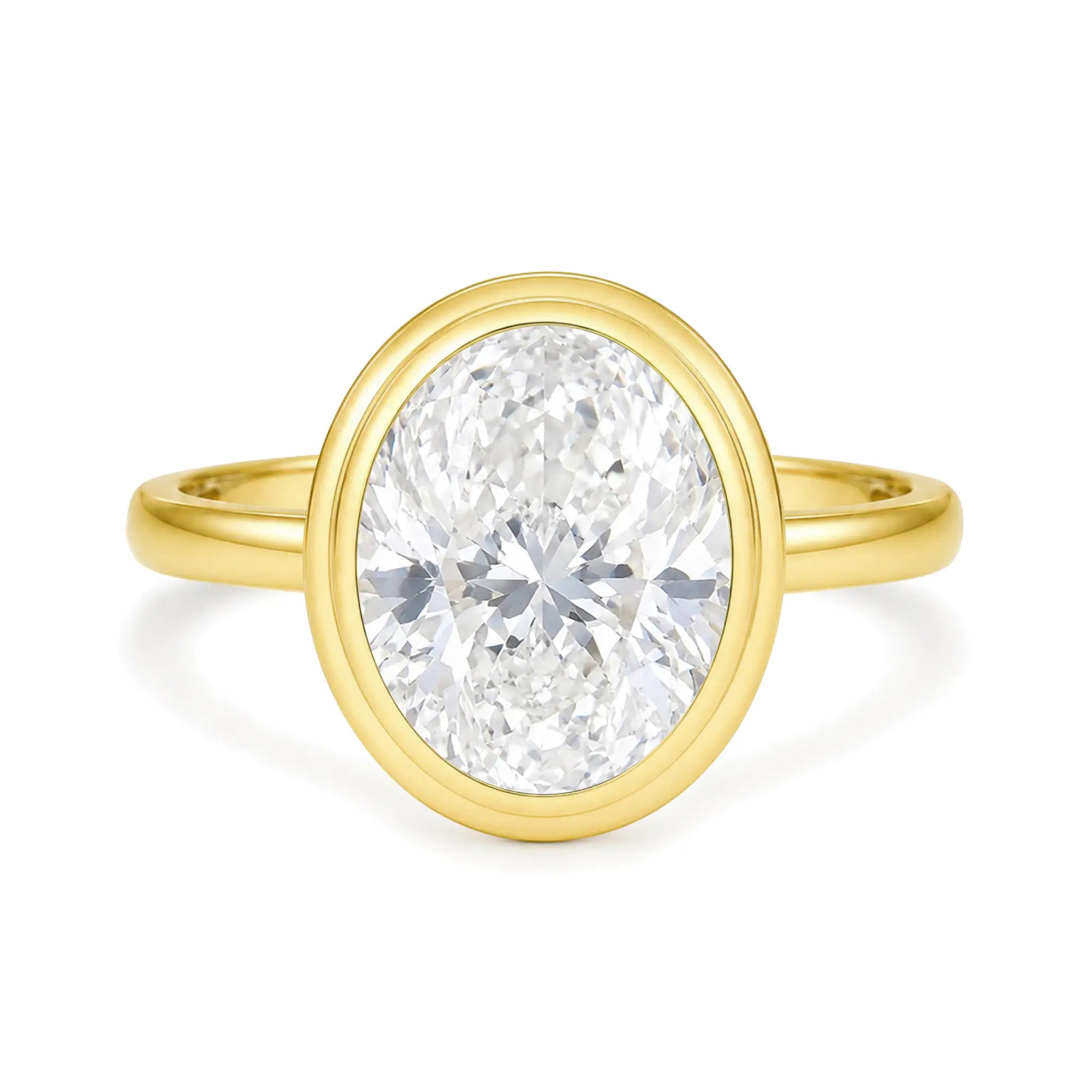 Bella Oval Lab Grown Diamond Ring