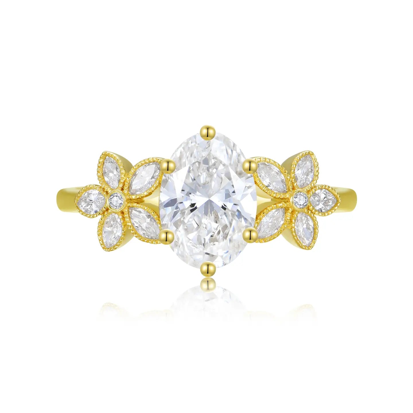 Vow of Violet Oval Lab Grown Diamond Ring