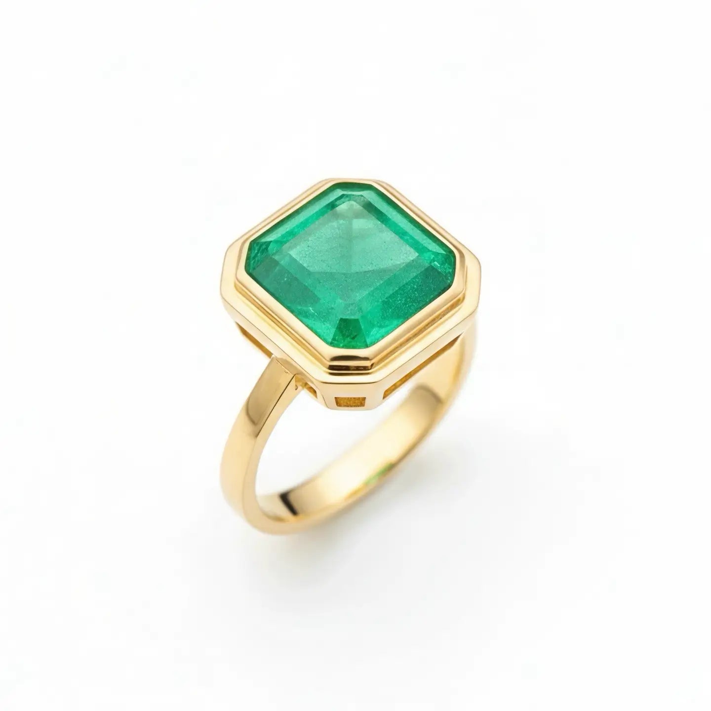 Kai Bella Certified Natural Columbian Emerald Ring - 3.05ct in 14k gold