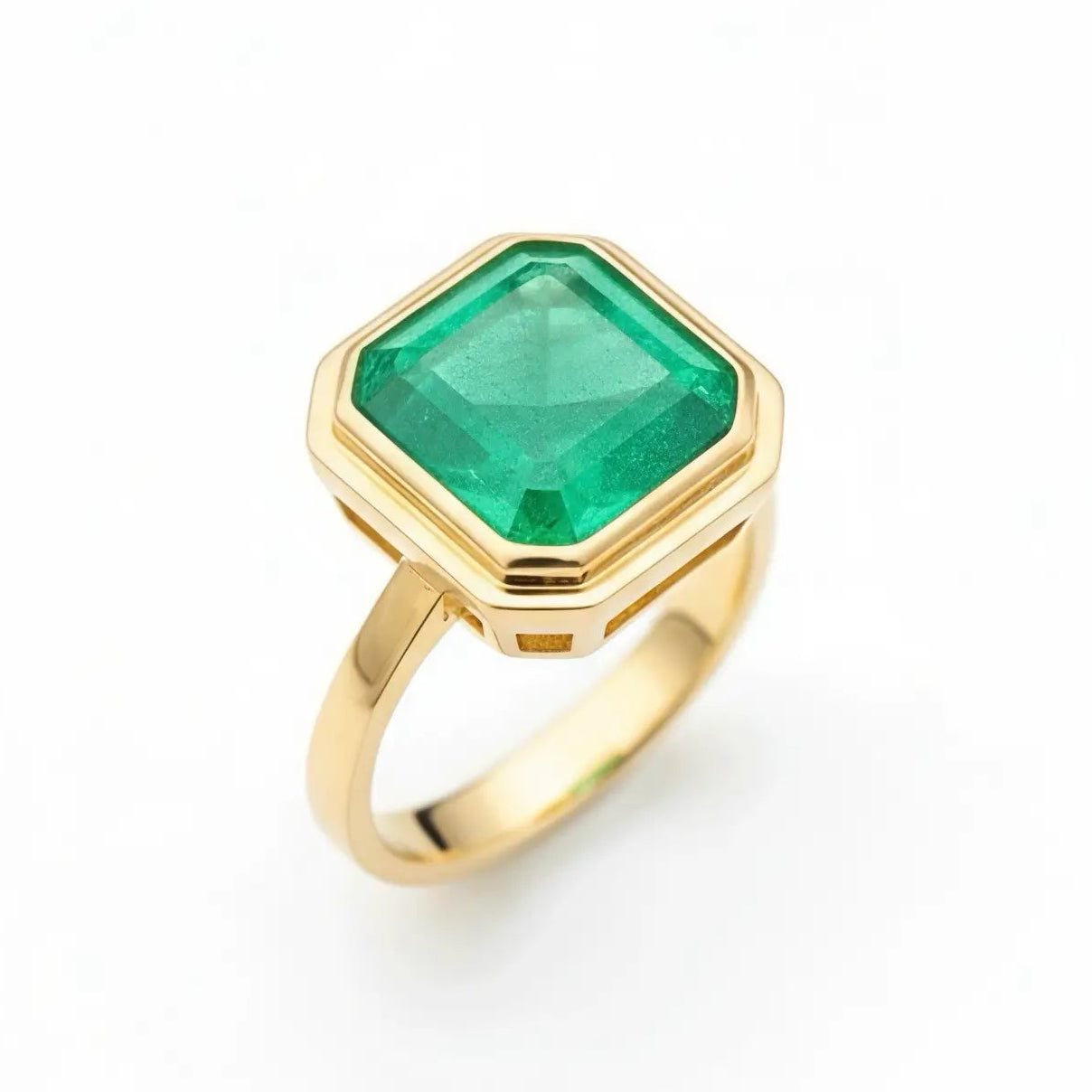 Kai Bella Certified Natural Columbian Emerald Ring - 3.05ct in 14k gold
