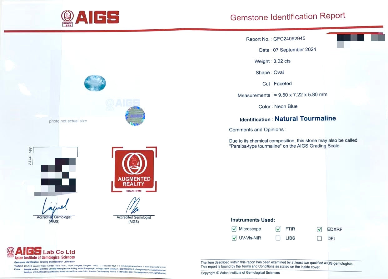 AIGS Lab Certification