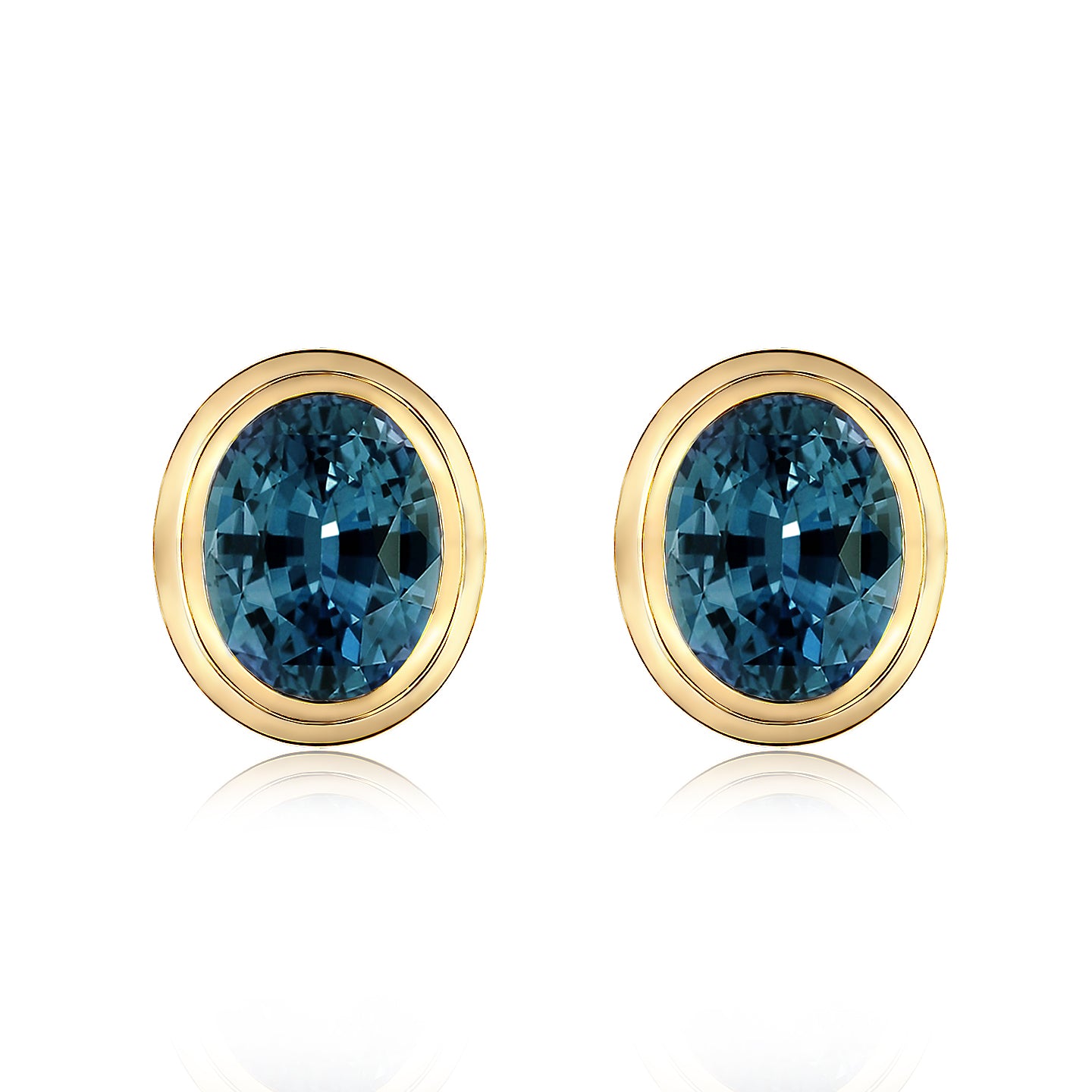 Bella Oval Topaz Baroque Pearl Convertible Earrings