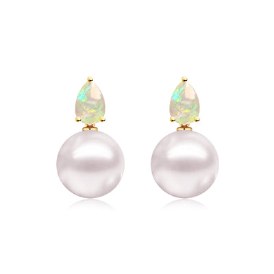 Venus Tears Opal Pearl Convertible Earrings