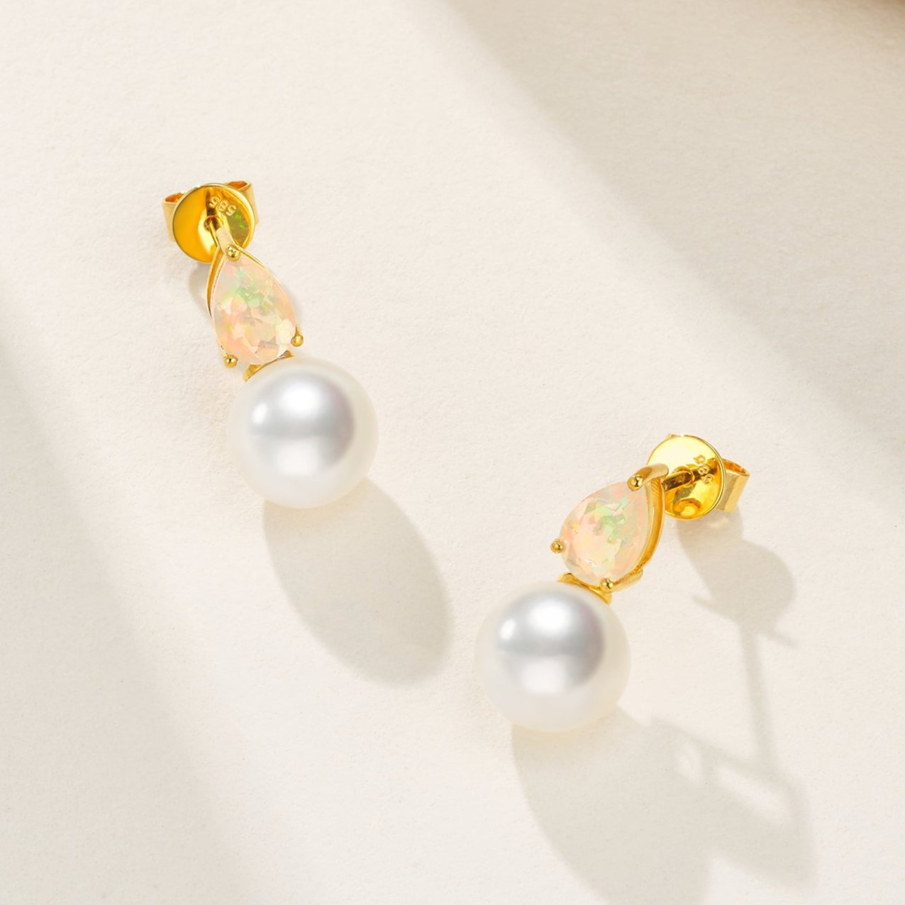 Venus Tears Opal Pearl Convertible Earrings