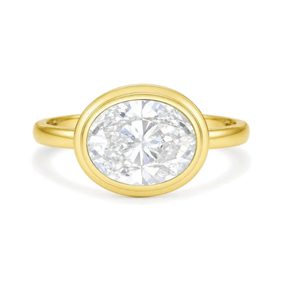 Bella Oval Lab Grown Diamond Ring