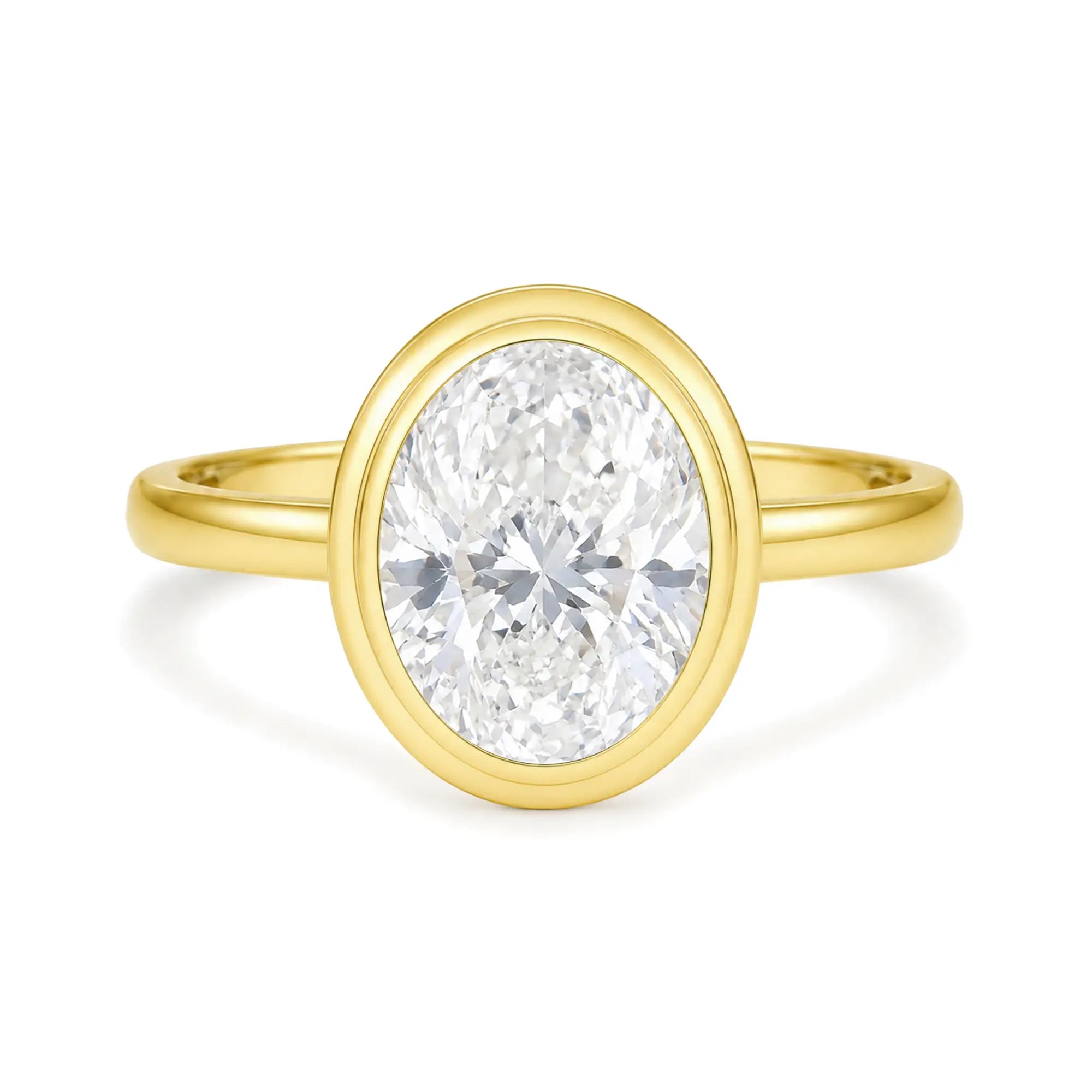 Bella Oval Lab Grown Diamond Ring