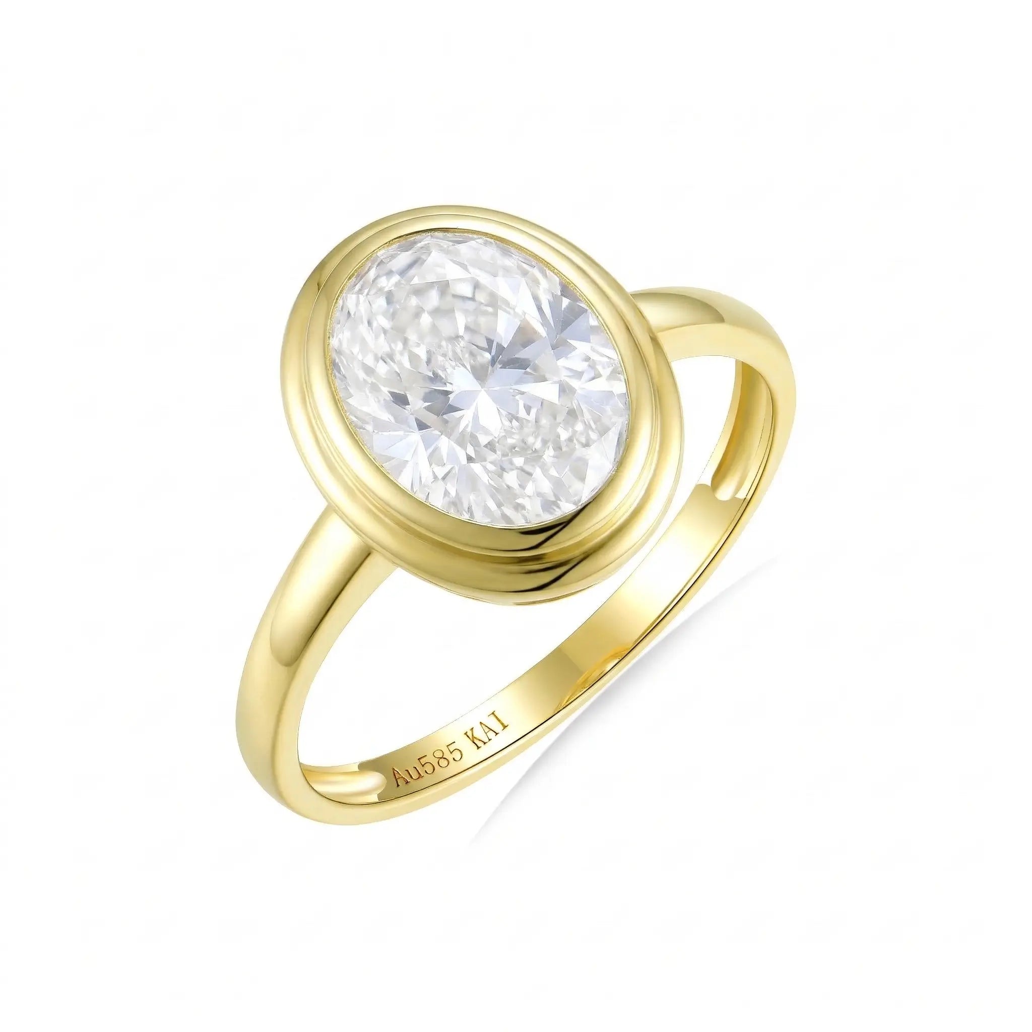 Bella Oval Lab Grown Diamond Ring