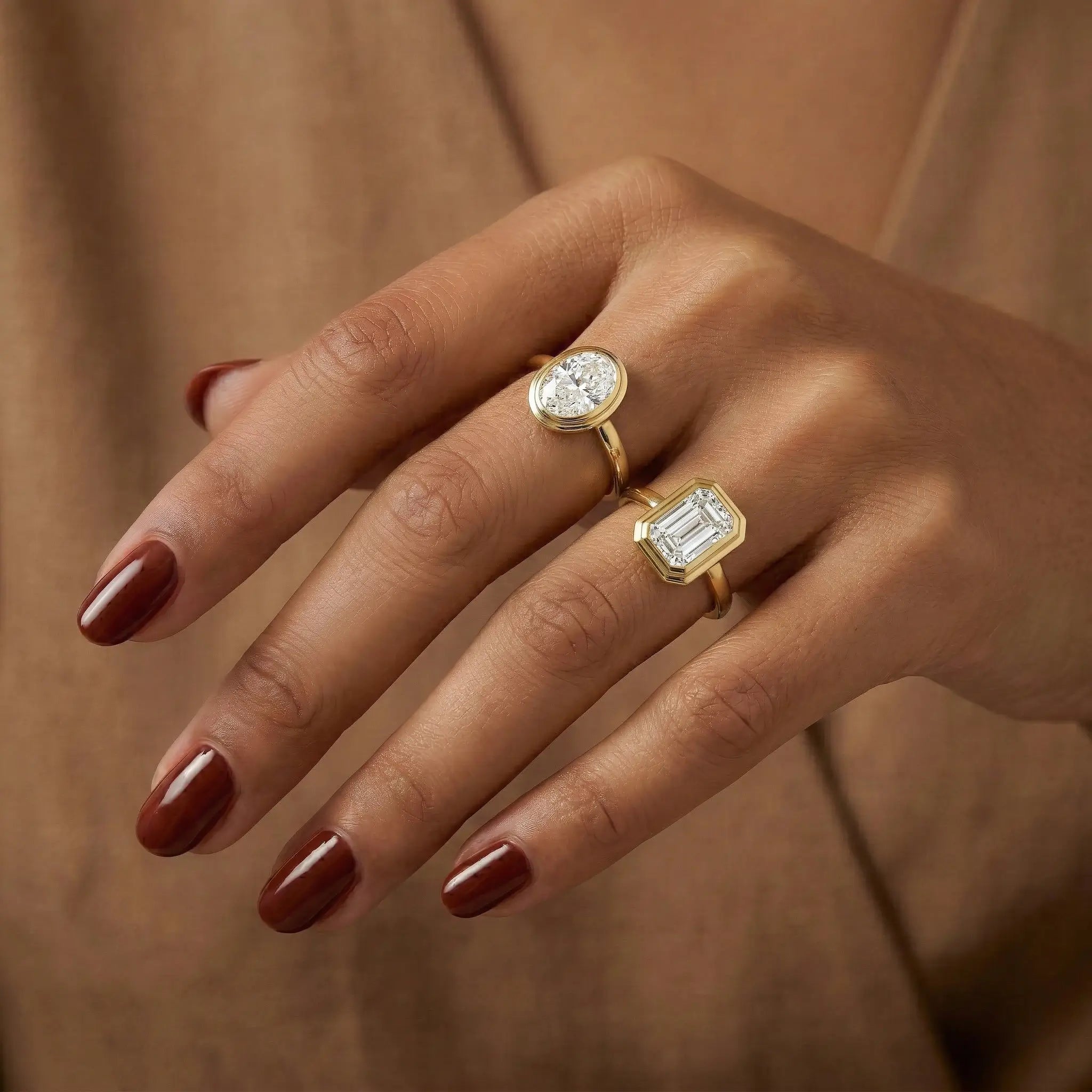 Bella Oval Lab Grown Diamond Ring