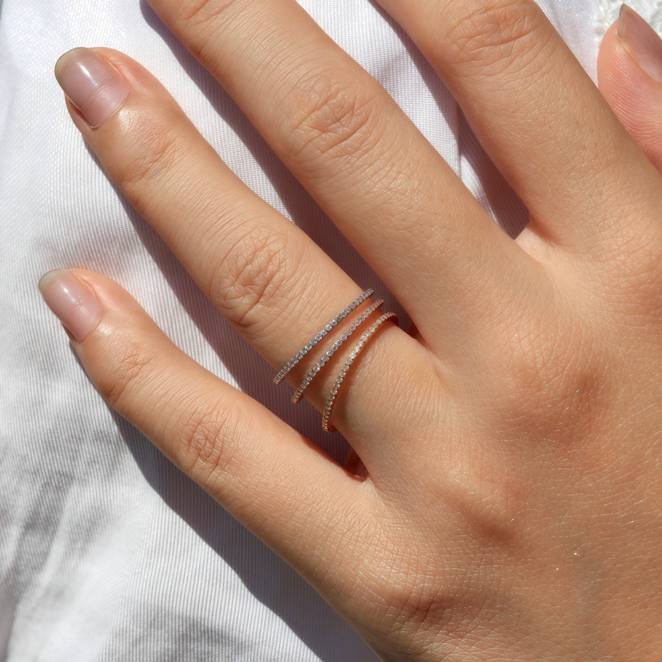 Nora Mini Diamond Eternity Band