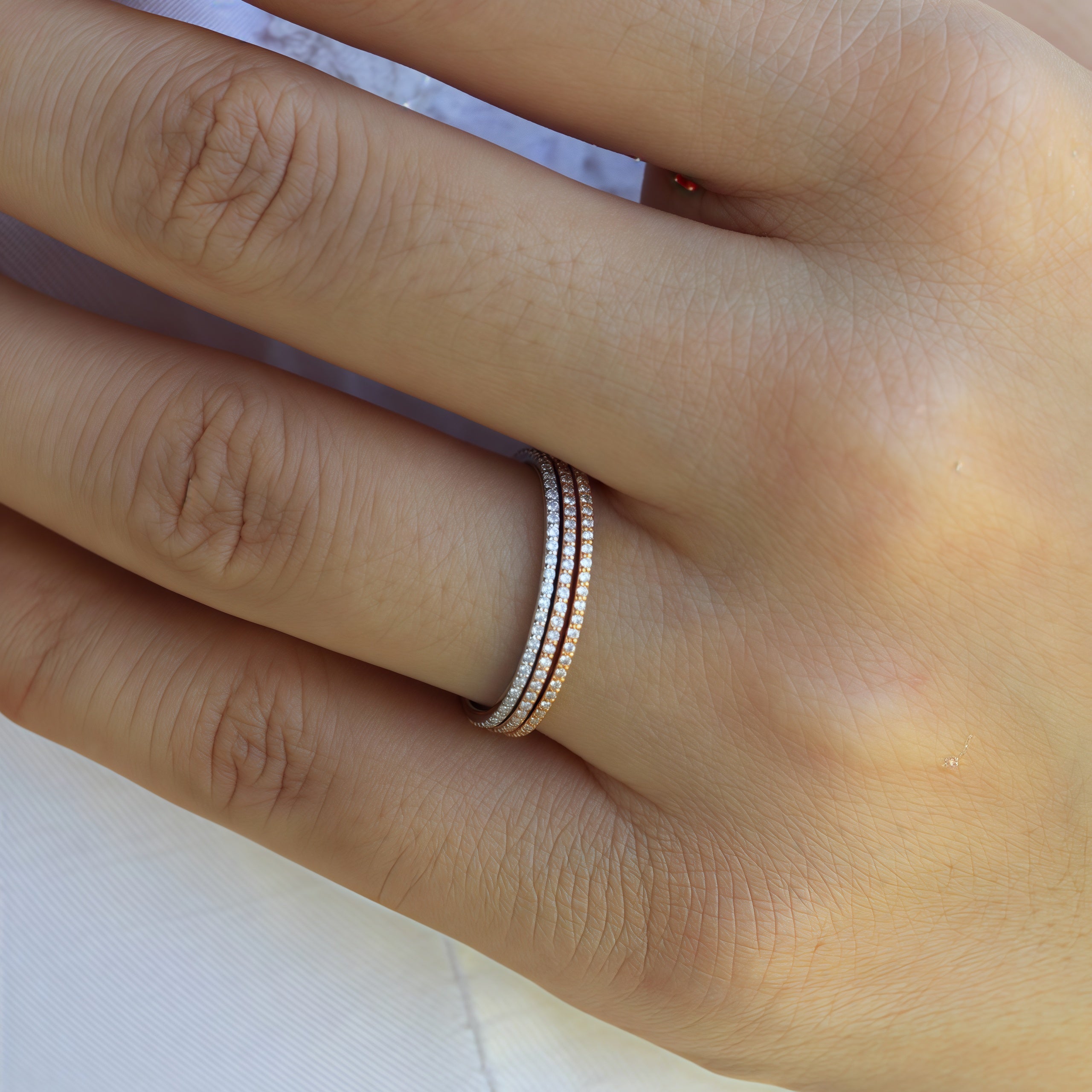 Nora Mini Diamond Eternity Band