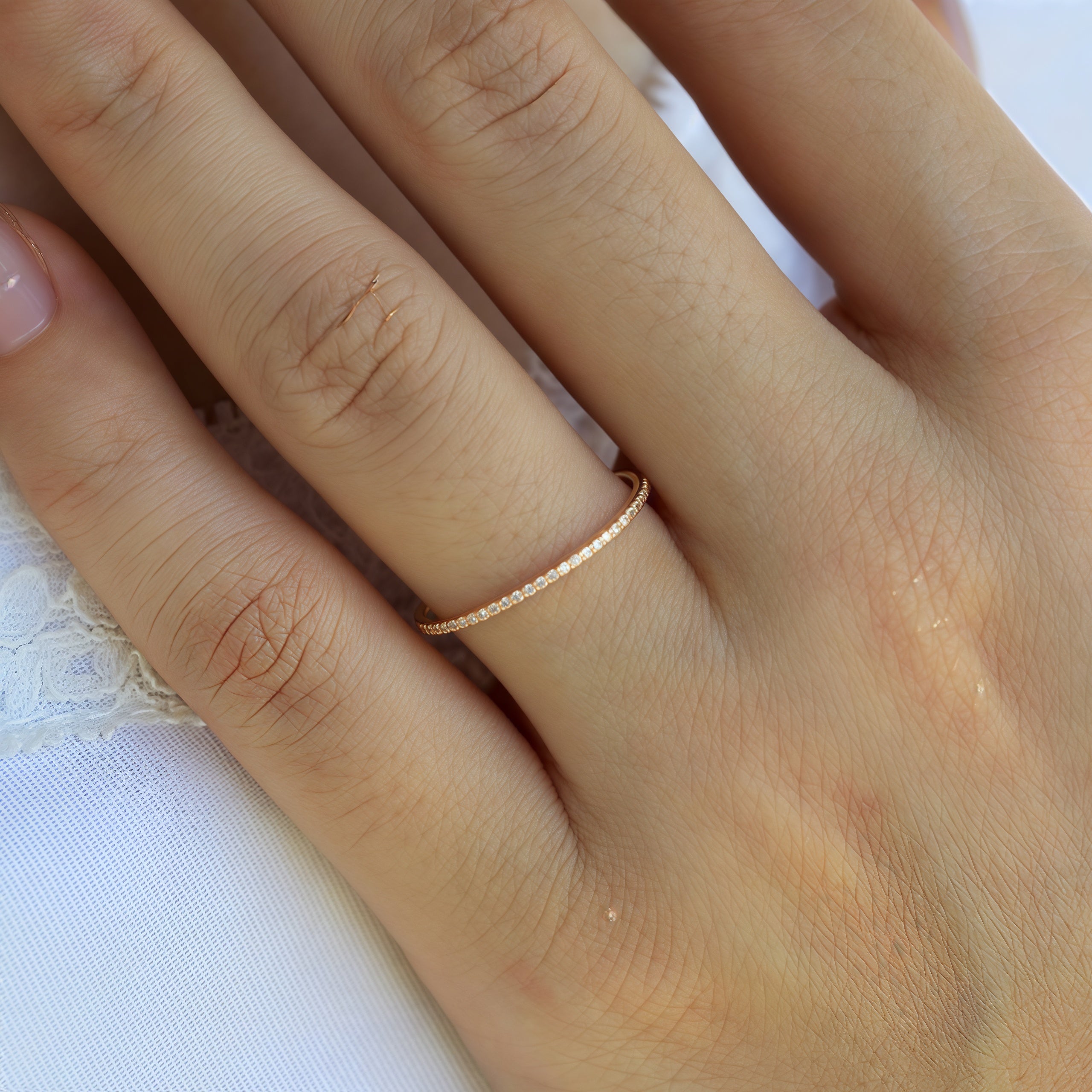 Nora Mini Diamond Eternity Band